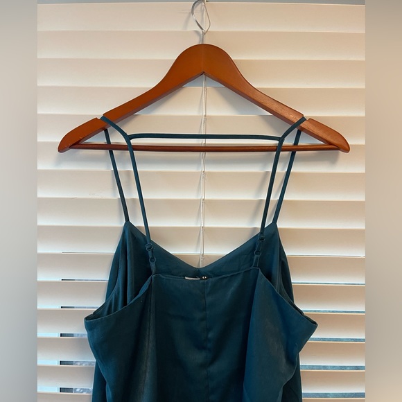 NEW H&M Teal Blue Mini Dress - Picture 5 of 6